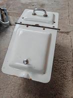 Ancien bac a charbon en fonte DLJ – vintage, Enlèvement