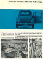 RTA voor Volkswagen Beetle in het Frans., Ophalen of Verzenden