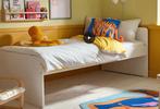1-persoonsbed Ikea Släkt + lattenbodem Luröy te koop, 90 cm, Enlèvement, 200 cm, Blanc