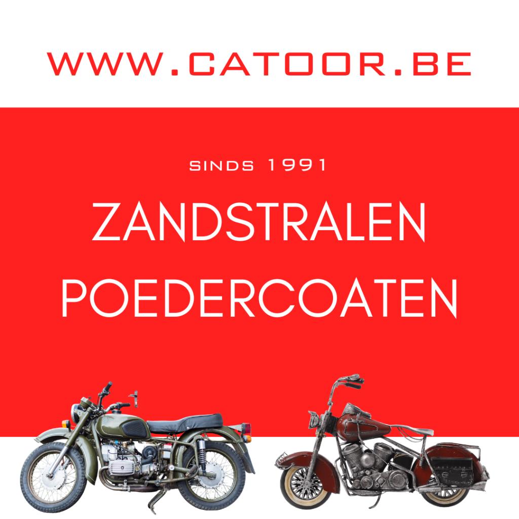 Zandstralen & poederlakken van brommerkasten