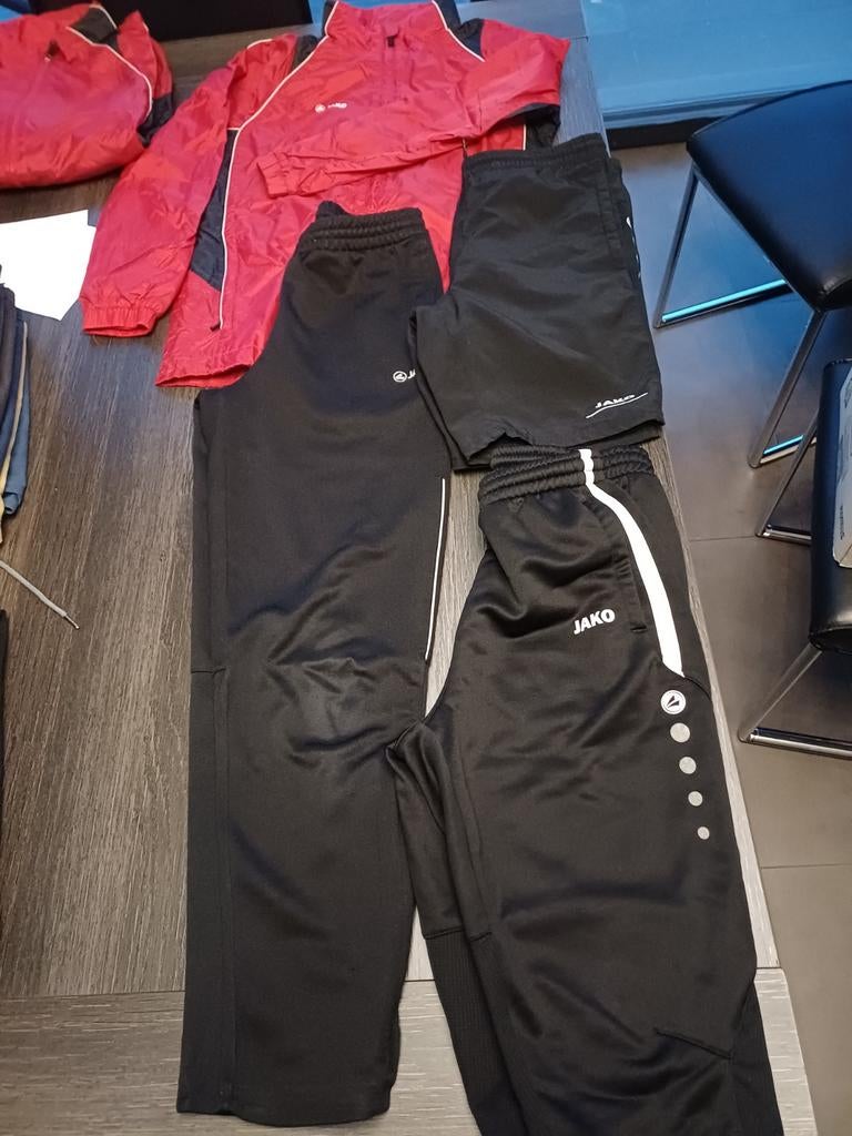 Jako voetbal maat 152, 12 jaar short, joggingbroek, regenjas, Ophalen of Verzenden, Gebruikt, Maat 152
