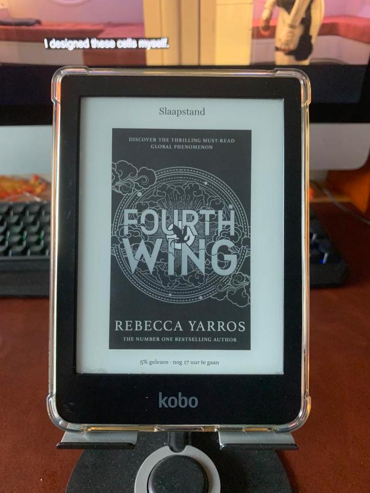 Kobo Clara HD + Gepersonaliseerd hoesje, Computers en Software, E-readers, Gebruikt, 6 inch of minder, 8 GB, Touchscreen, Wi-Fi