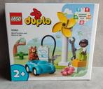 lego duplo 10985 windmolen en elektrische auto, Enlèvement ou Envoi, Neuf, Ensemble complet, Duplo