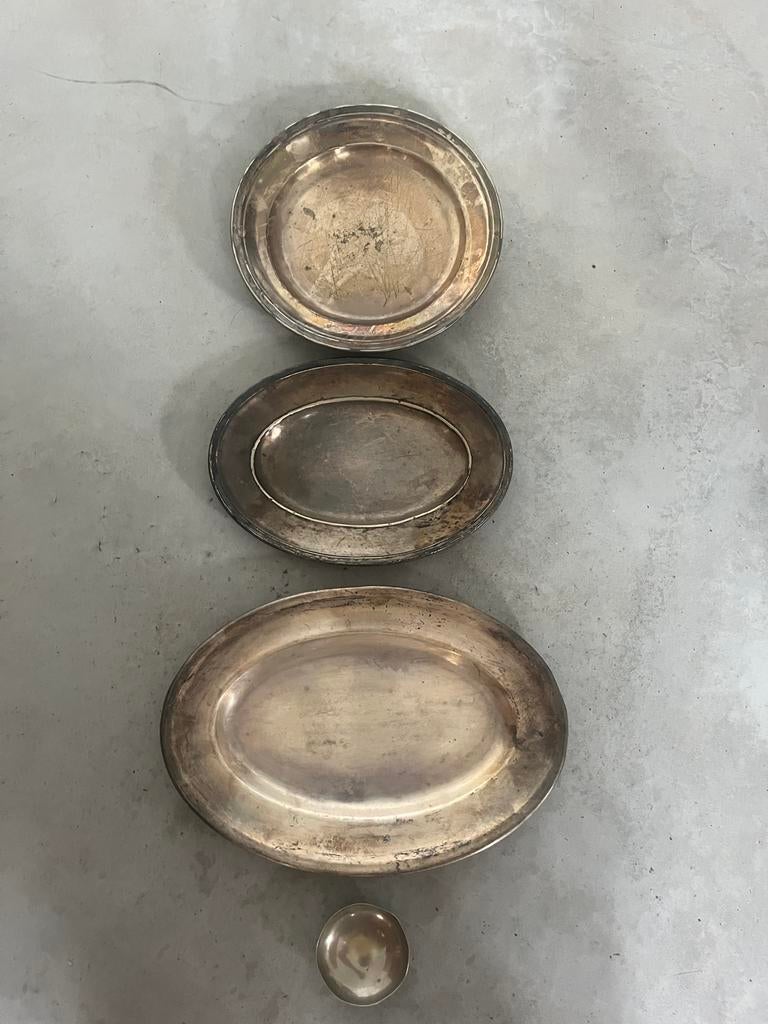 Antieke Wiskemann schalen, Antiek en Kunst, Ophalen of Verzenden