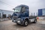 Mercedes-Benz AROCS 1843 LS ( NO ACTROS)+BIG AXLE +HYDR., Auto's, Vrachtwagens, Automaat, Achterwielaandrijving, Euro 6, Blauw