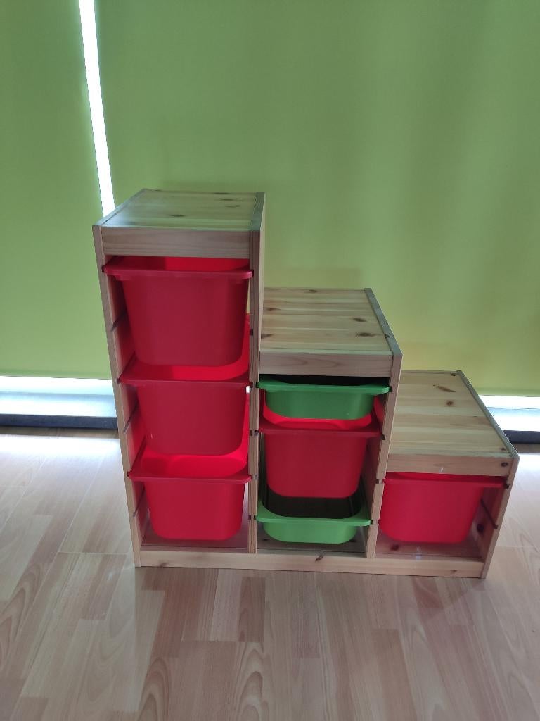 Ikea Trofast kast met bakken, Enlèvement, Utilisé