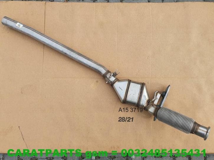 3Q0253059AP Passat uitlaatpijp met katalysator Arteon Tiguan, Auto-onderdelen, Uitlaatsystemen, Volkswagen, Gebruikt