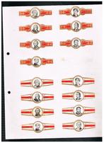 SIGARENBANDEN, Verzamelen, Verzenden, Zo goed als nieuw, Sigarenbandjes