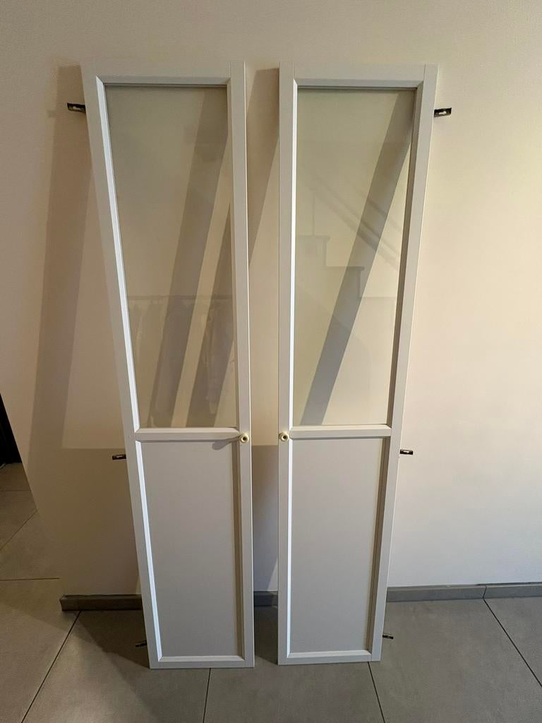 Portes d'armoires Ikea Oxberg, Enlèvement, Utilisé, 150 à 200 cm