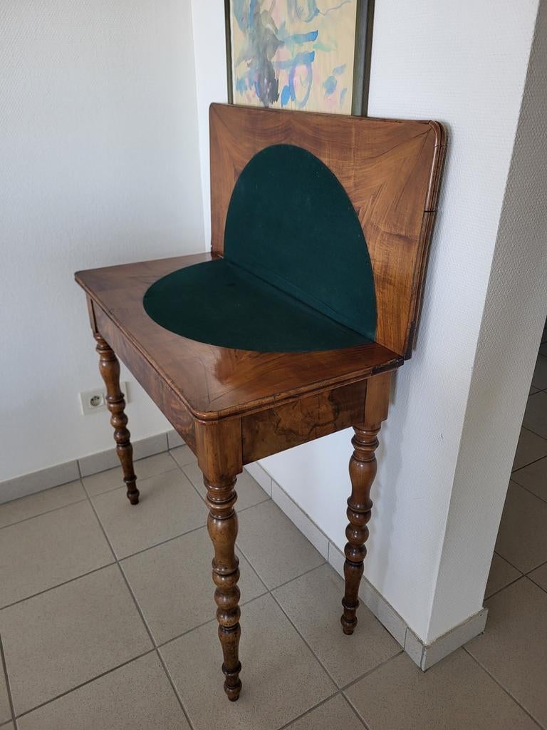 Antieke speltafel, Antiquités & Art, Antiquités | Meubles | Tables, Enlèvement