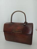 Delvaux vintage handtas, Enlèvement ou Envoi, Utilisé, Brun, Sac à main