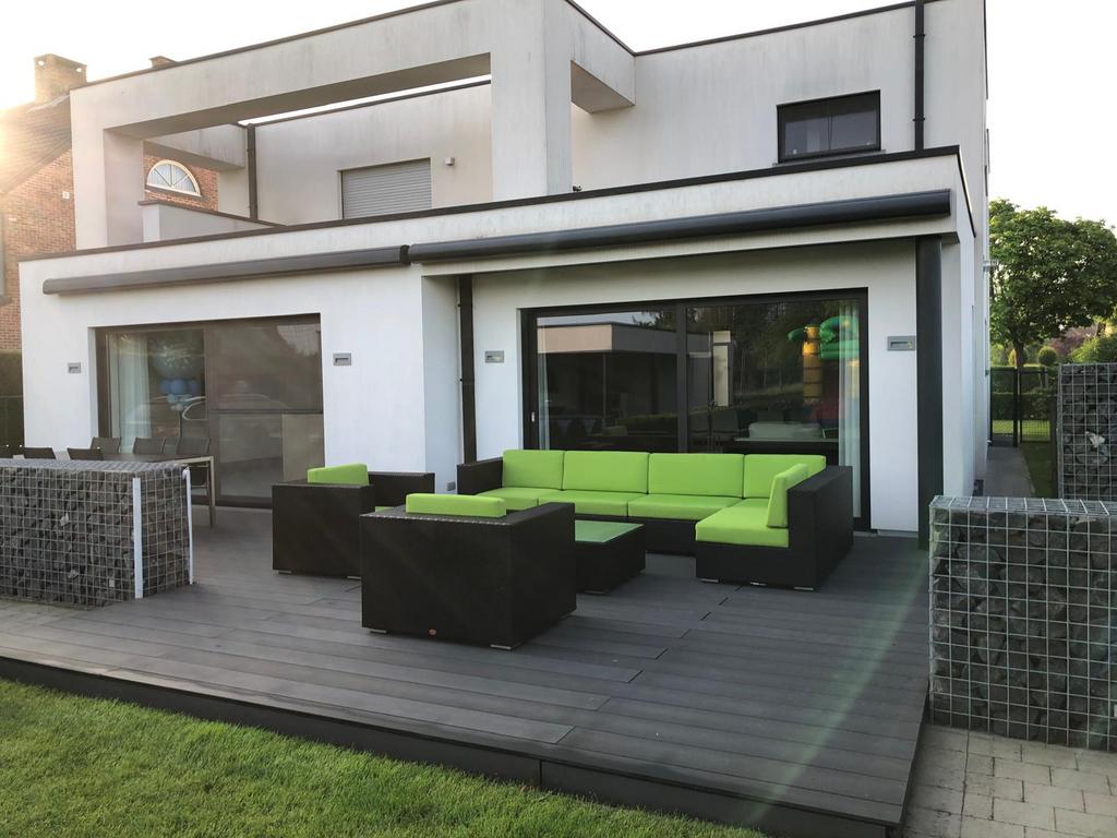 Heel mooie loungeset., Ophalen, Zo goed als nieuw, Kunststof, Loungeset