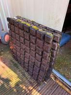 GRATIS 5 rubber tegels 40/40, Ophalen, Zo goed als nieuw, Rubber