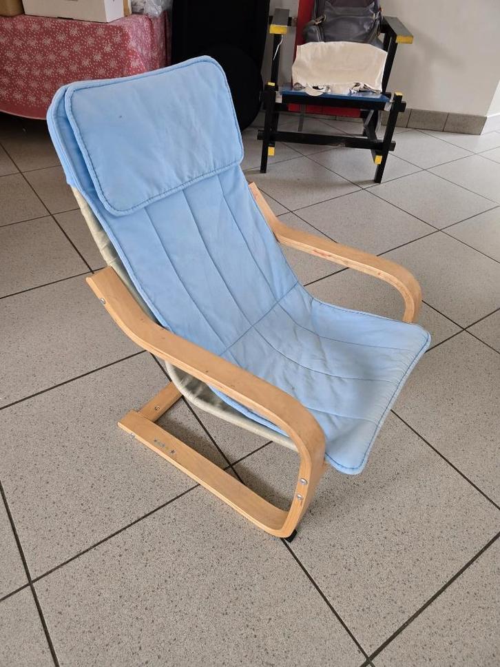 Kinderfauteuil, berkenfineer, Enfants & Bébés, Chaises pour enfants, Utilisé, Autres types, Enlèvement