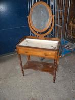 OUDE KAPTAFEL  MET ZINKEN BAK, Ophalen