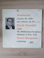 Shostakovich David Oistrakh Dimitri Mitropoulos LP, 12 pouces, Du modernisme à nos jours, Utilisé, Autres types