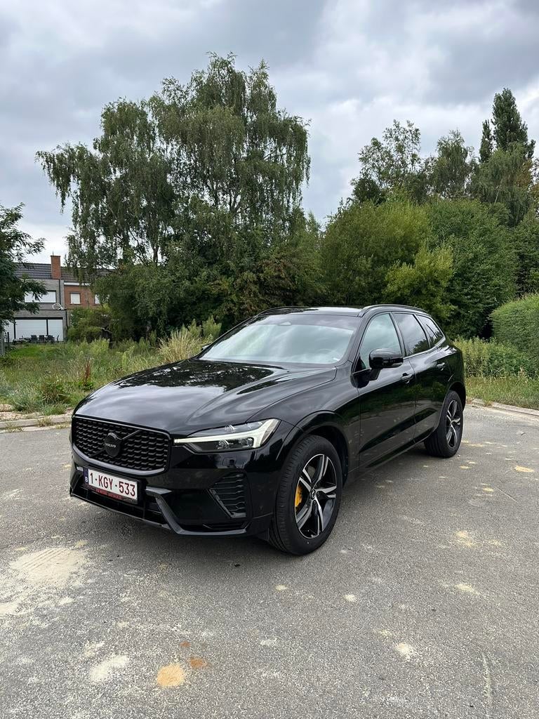Volvo XC60 B4, Auto's, Euro 6, Zwart, 5 deurs, Particulier