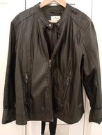 Lederen jas Dames, Tom Tailor, Ophalen, Nieuw, Zwart