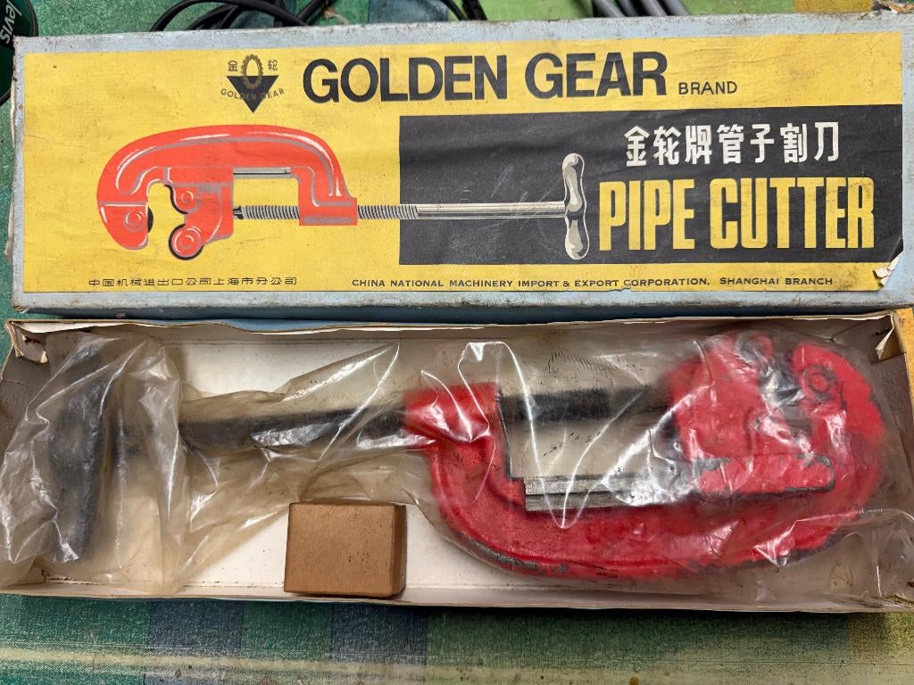 pijpsnijder voor buizen tot 2", Ophalen, Nieuw, Chroom, Overige typen