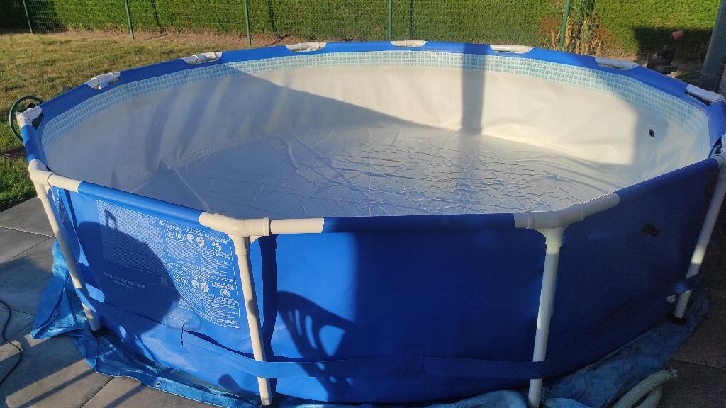 Piscine à ossature métallique Intex - Piscine hors sol - 366, Jardin & Terrasse, Piscines, Utilisé, Piscines hors sol, Moins de 80 cm