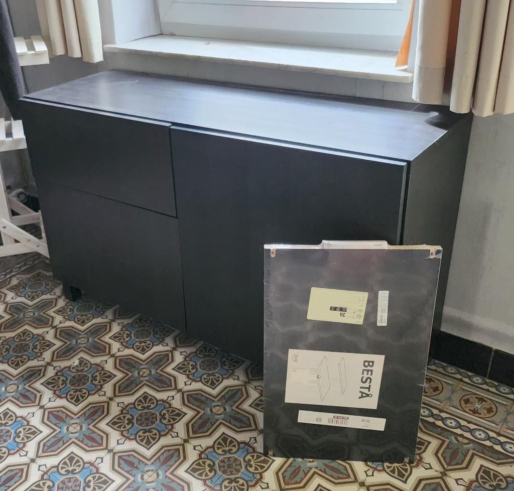 Meuble BESTÅ, 25 à 50 cm, Avec tablette(s), Moins de 100 cm, 100 à 150 cm