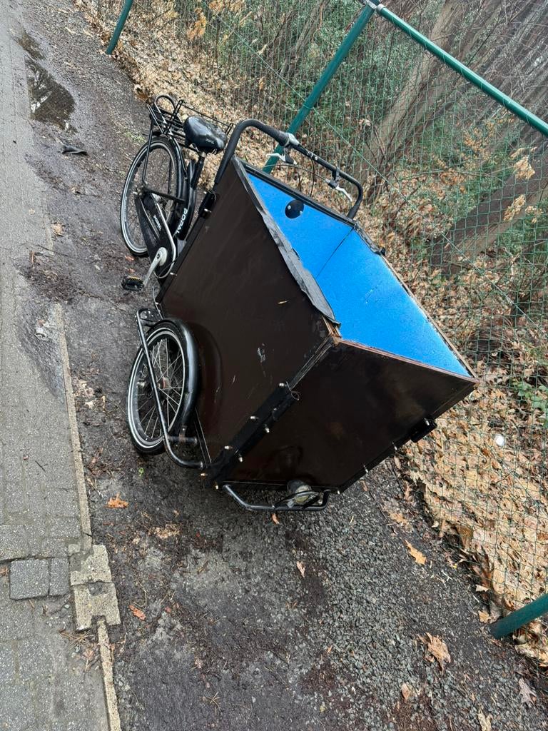 Bak fiets, Ophalen, Zo goed als nieuw