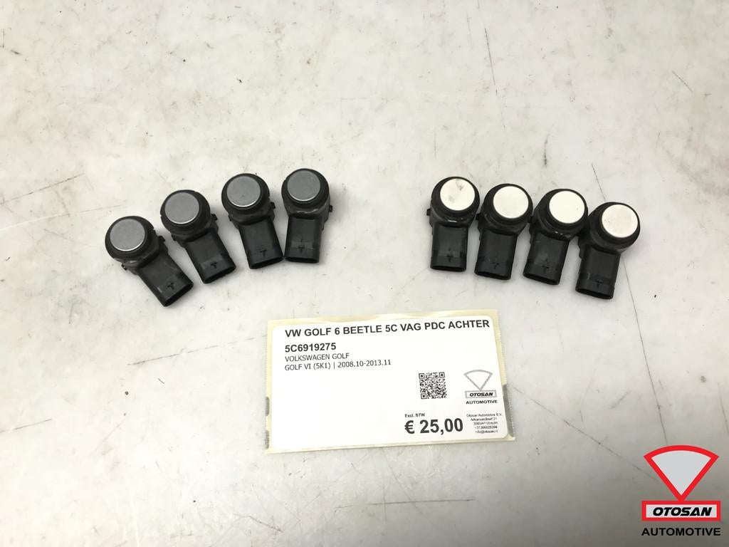 VW Golf 6 Beetle 5C VAG PDC Parkeersensor Achter 5C6919275, Gebruikt, Volkswagen, Volkswagen AG, Vw@volkswagen.de