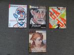 4 magazines d'art ; Dubuffet, Picasso, Dada, Michel-Ange, Envoi, Utilisé, Peinture et dessin