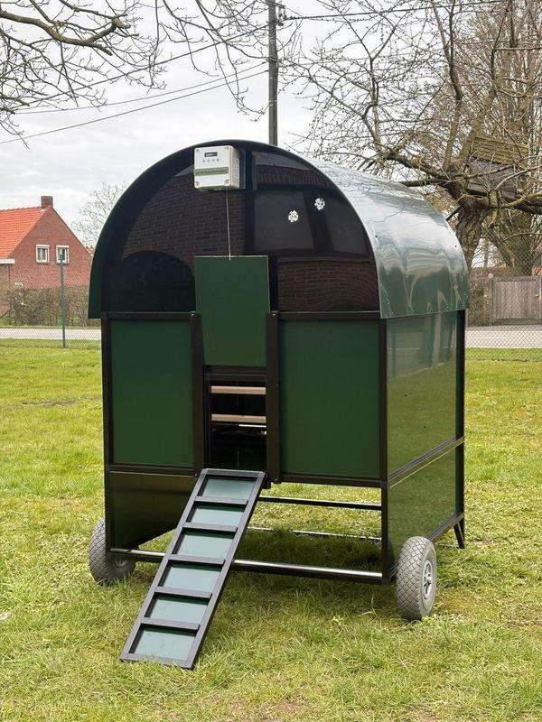 kippenhok Calimero HOOG groen large, Animaux & Accessoires, Volatiles | Accessoires, Enlèvement