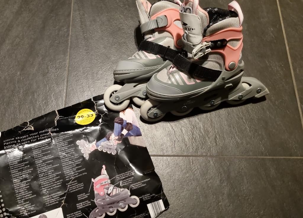 Inlineskates verstelbaar maat 29 tot 33, Enfants & Bébés, Jouets | Extérieur | Patins à roulettes, Enlèvement, Réglable, Comme neuf