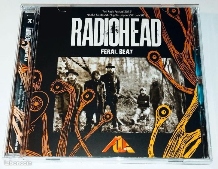 2 CD's RADIOHEAD - Ferial Beat - Live 2012, CD & DVD, CD | Pop, Neuf, dans son emballage, 2020 à aujourd'hui, Envoi