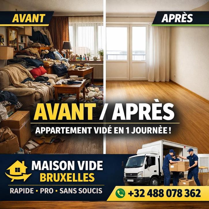 HUIS LEEGMAKEN & ONTRUIMING, Diensten en Vakmensen, Verhuizers en Opslag