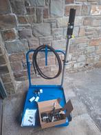 Chariot pour fut d’huile 200l avec pompe pneumatique