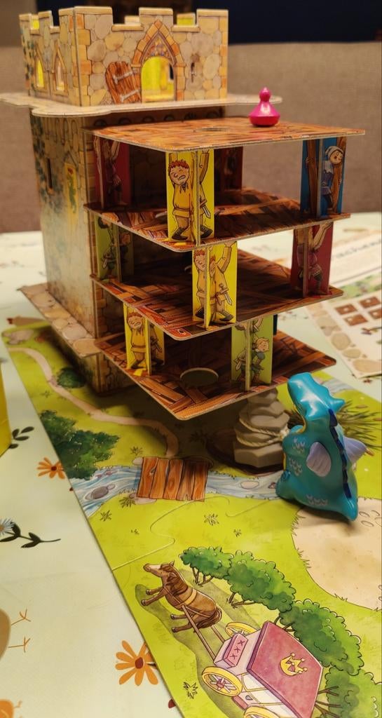 Spel de drakentoren - HABA, Ophalen