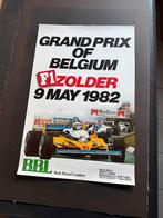 affiche 1982 F1 Zolder, Enlèvement ou Envoi, ForTwo
