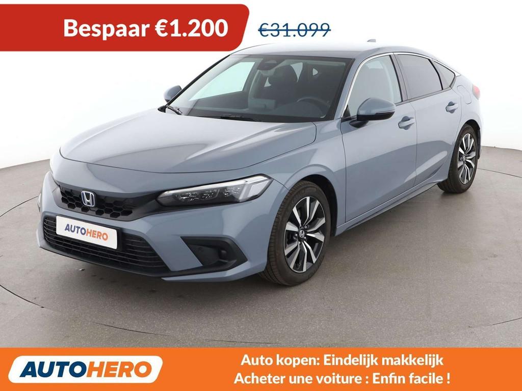 Honda Civic 2.0 e:HEV Elegance (automatique), Argent ou Gris, Achat, Noir, Automatique
