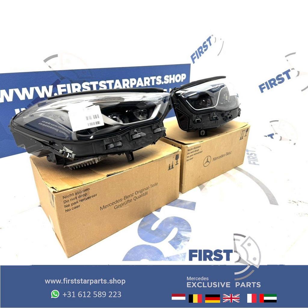 H247 GLA FACELIFT LED MULTIBEAM KOPLAMPEN SET Mercedes A2479, Gebruikt, -, Ophalen of Verzenden, -