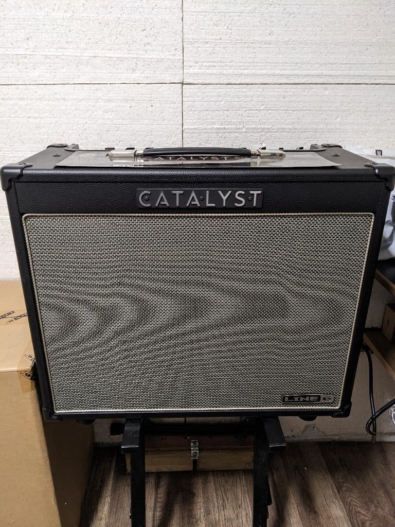 Gitaarversterker, Muziek en Instrumenten, Ophalen, Zo goed als nieuw, 100 watt of meer