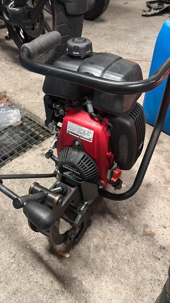 PRO 36RH petrol rail drill spoorboormachine, Doe-het-zelf en Bouw, Motoren, Zo goed als nieuw, Benzinemotor, Ophalen of Verzenden