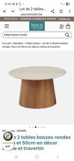 Table de salon neuve, Enlèvement