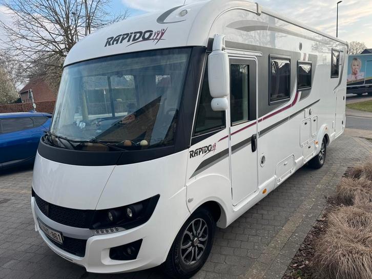 Rapido 8096DF 2020 | 180pk autom | AL-KO | Lithi | Levelsyst, Caravans en Kamperen, Mobilhomes, Particulier, Integraal, Rapido