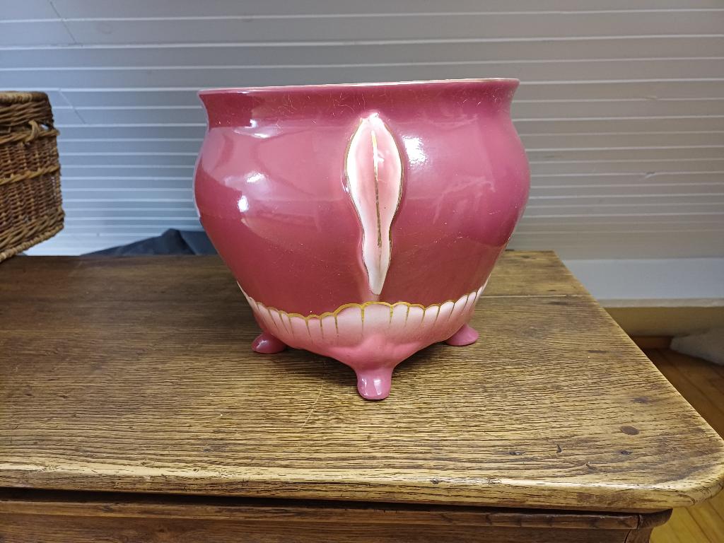 grote antieke vaas pot cachepot, Antiek en Kunst, Ophalen