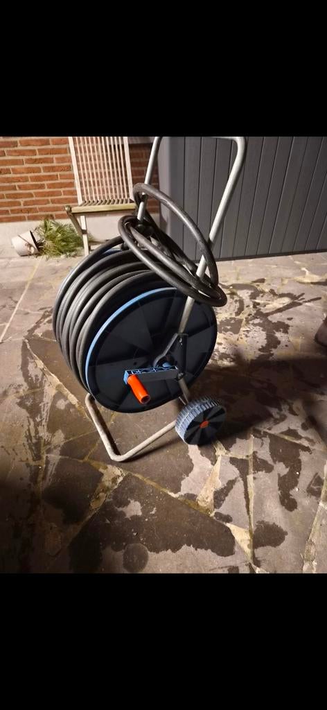 devidoir enrouleur tuyau arrosage 90 mètres, Jardin & Terrasse, Tuyaux d'arrosage, Enlèvement ou Envoi