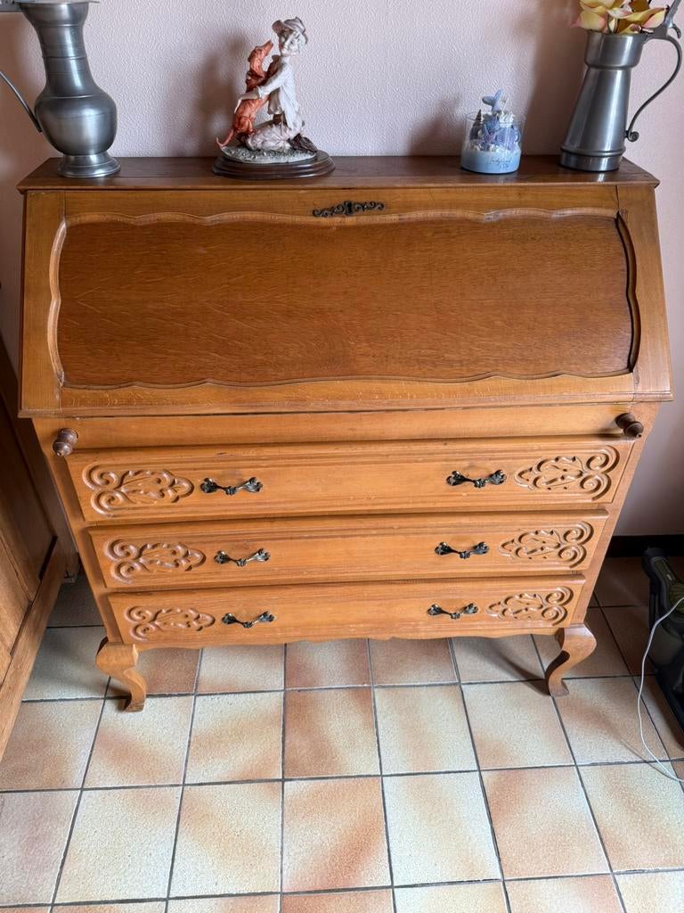 Secrétaire en bois - bureau, Enlèvement, Utilisé