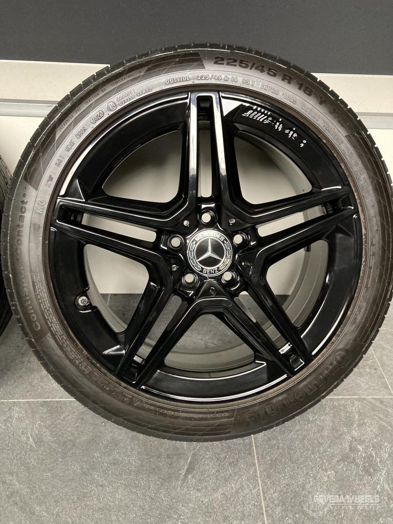 18” originele Mercedes A W177 AMG velgen + banden B W247 CLA, Auto-onderdelen, Banden en Velgen, 18 inch, Gebruikt, -, -