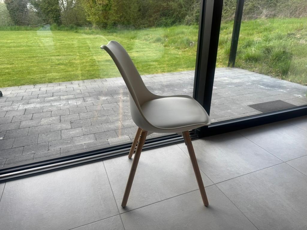 Stoelen Jysk, Bois, Comme neuf, Enlèvement, Cinq, Six Chaises ou plus