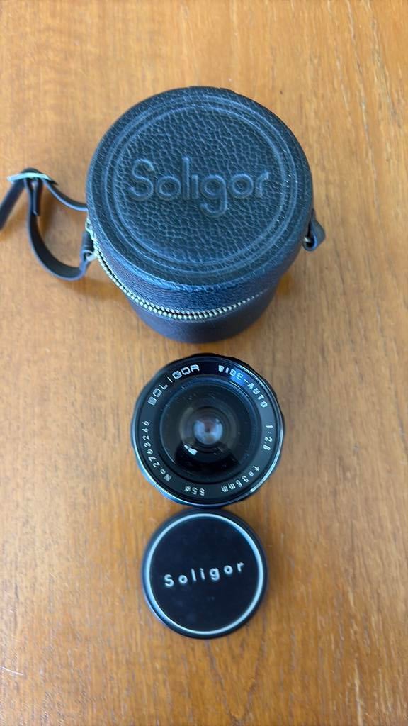 Lens Soligor 35mm 1:2.8, Ophalen, Gebruikt, Groothoeklens