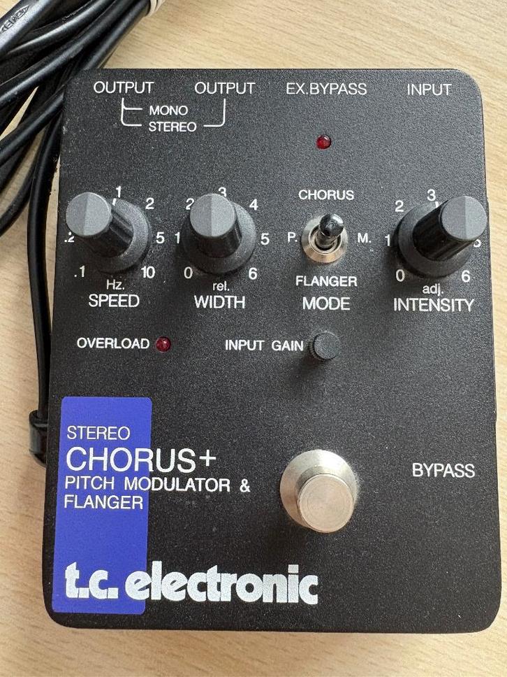 Pédale TC Electronic Stéréo Chorus + - état neuf, Musique & Instruments, Effets, Comme neuf, Chorus, Enlèvement ou Envoi
