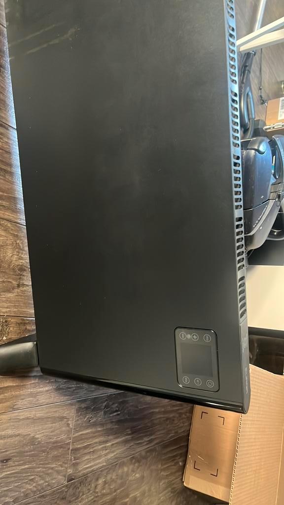 Chauffage Eurom wifi 2500, Bricolage & Construction, Chauffage & Radiateurs, Comme neuf, Thermostat, 800 watts ou plus, 30 à 80 cm