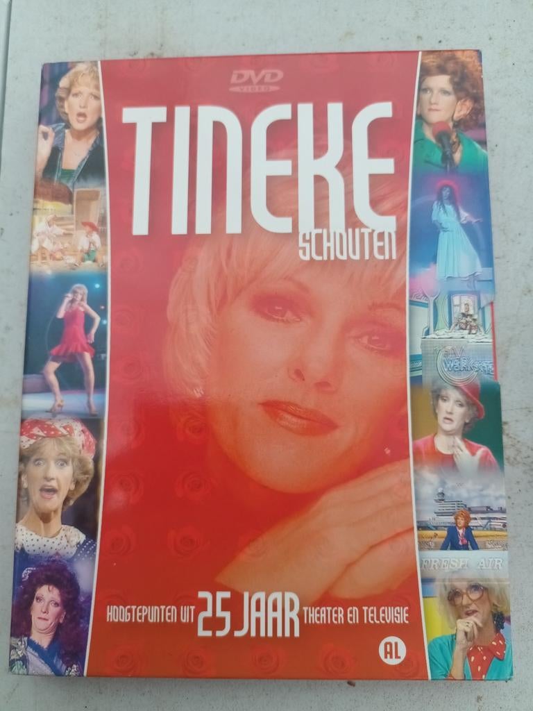 25 jaar tinke schouten 2 dvd, Ophalen of Verzenden